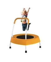Toddler Trampoline for Kids 1 Year Plus with Handle, Baby Gifts for Boys and Girls, Indoor and Outdoor