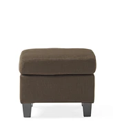 Multipurpose Footstool: Extra Seat, Side Table, Accent Piece
