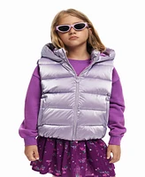 Desigual Girls Girls's Metallic padded vest