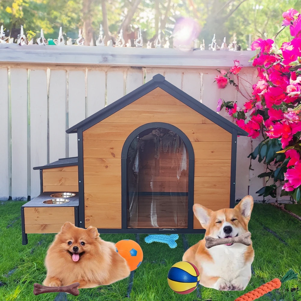 Wearable and Strong Dog House for Playground