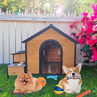 Wearable and Strong Dog House for Playground