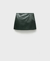 Mango Women's Straight Mini Skirt