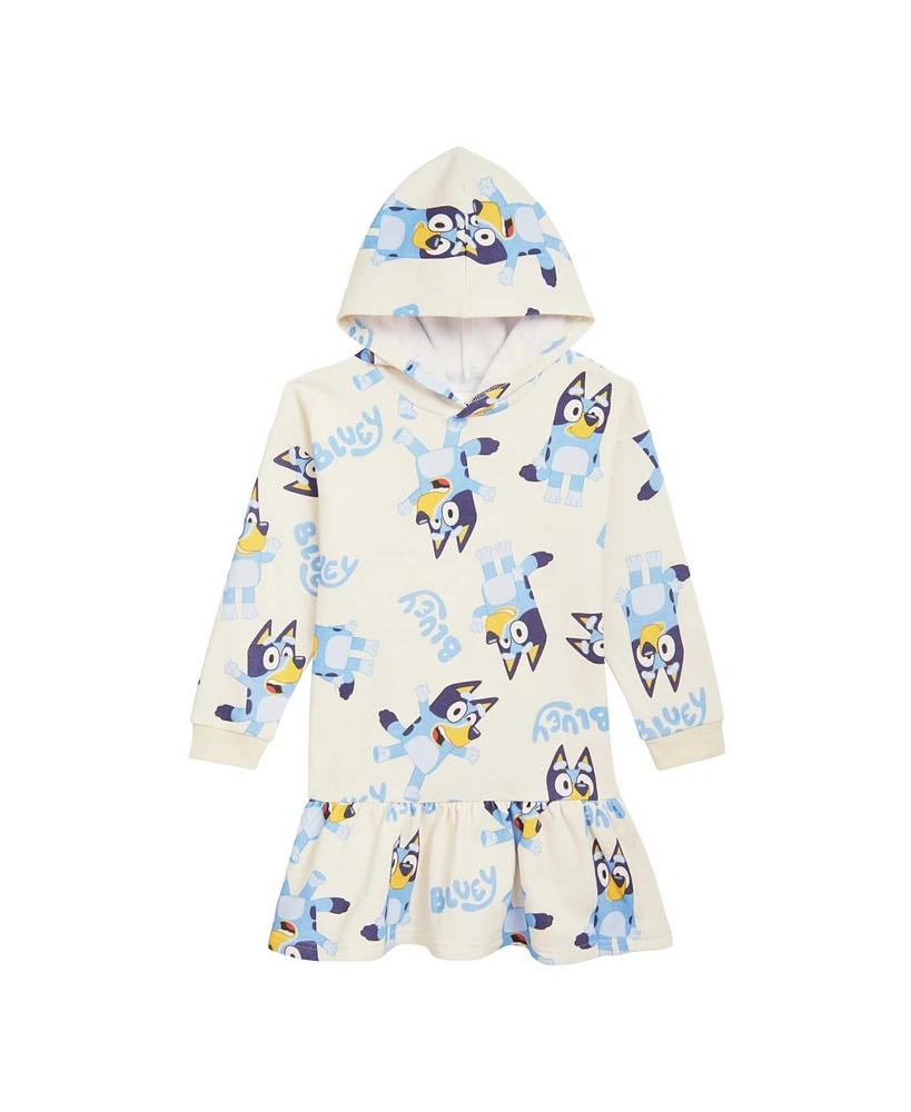 Bluey Toddler Girls Fleece Dress