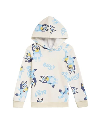 Bluey Toddler Girls Fleece Hoodie