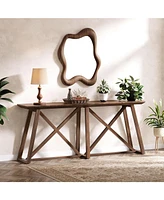 Tribesigns Farmhouse Console Table for Entryway: 70.9