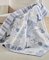 Levtex Serena Sea Reversible Quilted Throw, 50" x 60"