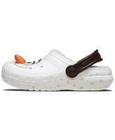 Crocs x Frozen Little Kids Olaf Lined Classic Clogs from Finish Line