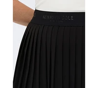 Kenneth Cole Women's Quantum Stretch Pull-On Pleated Skirt