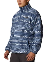 Columbia Men's Kenton Park Geometric 1/4-Zip Fleece Sweatshirt