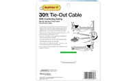 Ruffin' It Tie Out Cable: 1700# Strength - 15FT