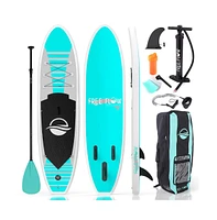 SereneLife Free-Flow Inflatable Sup, Stand-Up Paddle-Board (10.5 ft.)