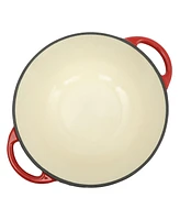 Gibson Home Addlestone Quart Enamel Cast Iron Dutch Oven