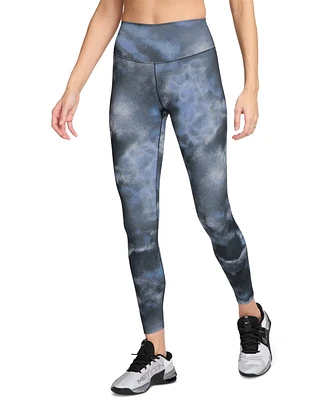 Nike One Women's High-Waisted 7/8 Printed Leggings