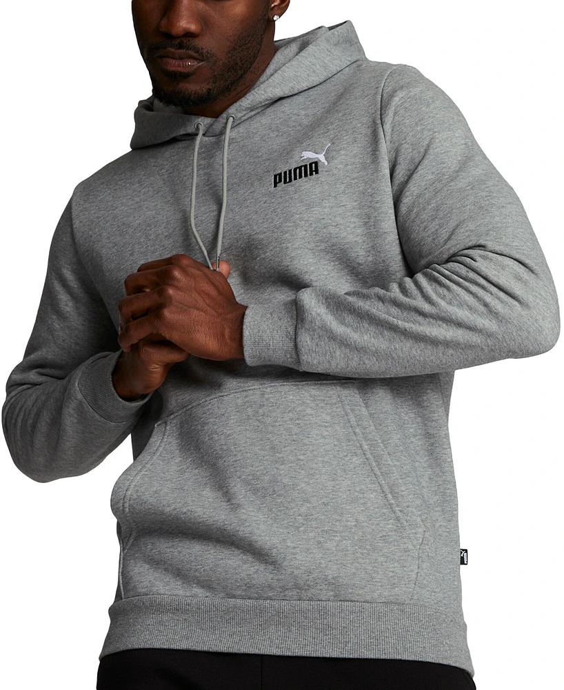 Puma Men's Embroidered Logo Fleece Hoodie