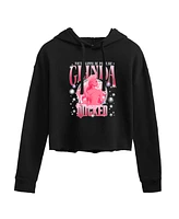 Hybrid Apparel Trendy Juniors Wicked Glinda Graphic Cropped Hoodie