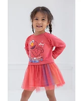 Sesame Street Toddler Girls Elmo French Terry Dress