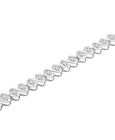 Diamond Bracelet (2 ct. t.w.) in 10k White Gold, Created for Macy's