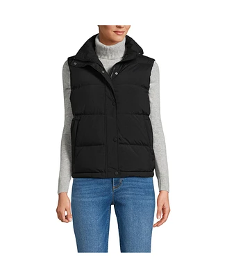 Lands' End Women's Wide Channel 600 Down Puffer Vest