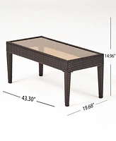 Streamdale Furniture Loveseat And Table Set
