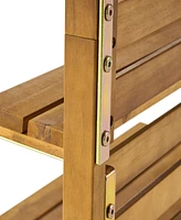 Sylmar Storage Bench With Rack: Entryway Organization And Style