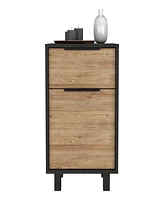 Depot E-Shop Egeo Z Nightstand, One Drawer, Cabinet, Four Legs