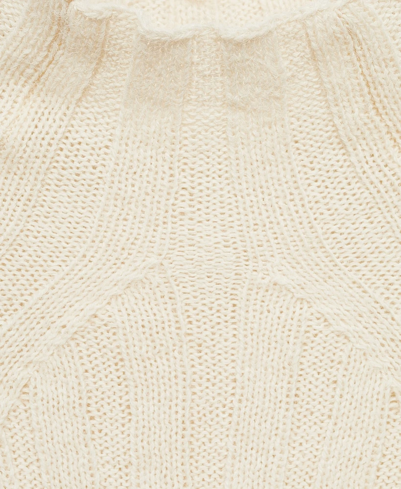 Mango Women's Ribbed Knitted Sweater