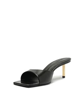 Schutz Women's Dethalia Pin Squared Toe Sandals