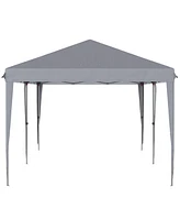 Simplie Fun 10' x 20' Pop Up Canopy Tent, Heavy Duty Tents for Parties, Outdoor Instant Gazebo Sun Shade Shelter with Carry Bag, for Catering, Events,