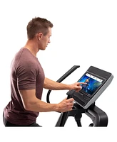 NordicTrack FreeStride Trainer iFIT-enabled Elliptical for Low-Impact Cardio Workouts with 14 inch Tilting Touchscreen