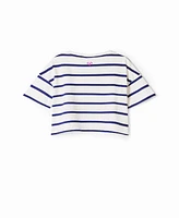 Desigual Girls Girls's Heart stripe dress