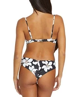 Volcom Juniors Midnight Lily Bikini Top Bottoms
