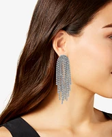 I.n.c. International Concepts Crystal Chain Chandelier Earrings, Created for Macy's