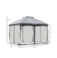 Slickblue Outdoor Gazebo for Stylish Shade and Comfort in Your Garden or Patio