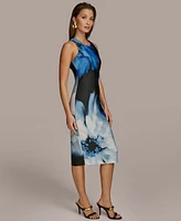 Donna Karan New York Women's Printed Sheath Dress