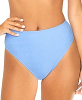 Raisins Juniors' Indo High-Waisted Bikini Bottoms