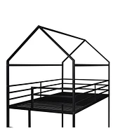 Slickblue Twin Over Twin Bunk Beds for Kids' Rooms