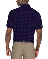 Pga Tour Men's Tree Graphic Polo Shirt