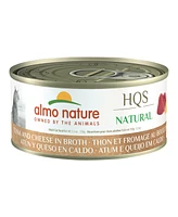 Almo Nature Hqs Natural Cat 24pk (5.3oz): Tuna & Cheese In Broth