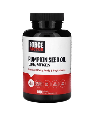 Force Factor Pumpkin Seed Oil 2 000 mg 100 Softgels (1