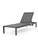 Cape Coral Kd Chaise Lounge Grey