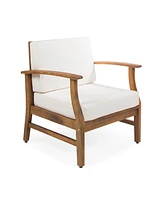 Perla Club Chairs Set Of 2, Cream