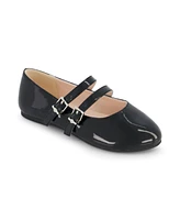 Jessica Simpson Little and Big Girls Amy Doubele Strap Ballet Flat