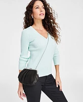 I.n.c. International Concepts Allover Satin Pouch Crossbody, Exclusively at Macy's