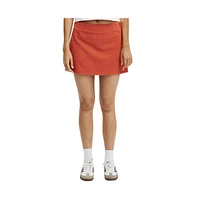 Cotton On Women's Cord Mini Skirt