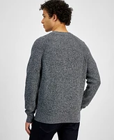 Michael Kors Men's Modern-Fit Textured Mouline Sweater