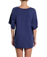 Hanky Panky Women's Dream Ease Sleep Dress Bike Short Sleep Set