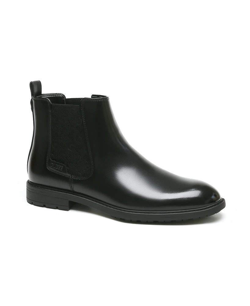 Guess Men's Dremmy Classic Slip-on Ankle Casual Boots