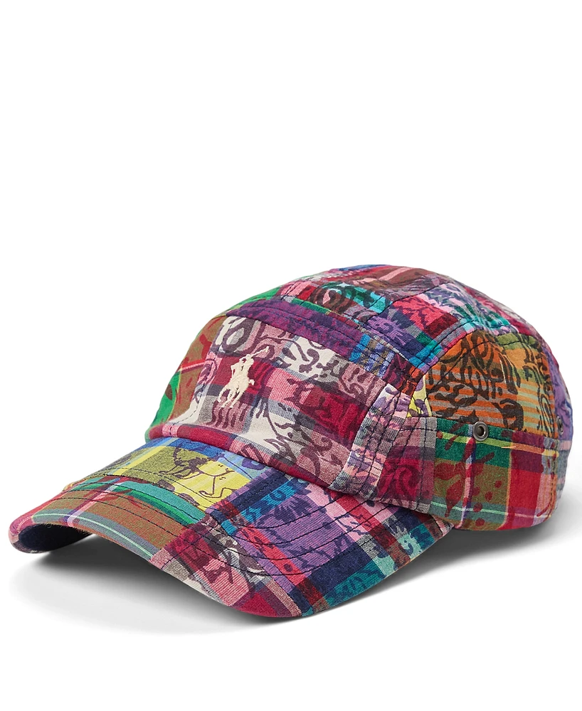 Polo Ralph Lauren Men's Patchwork Madras Cap