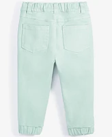 First Impressions Baby Denim Jogger Pants, Exclusively at Macy's