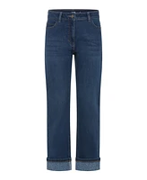 Olsen Women's Lisa Fit Straight Leg Leo Jean